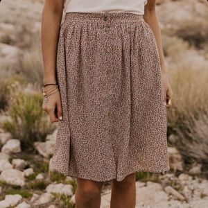 Roolee Katie Floral Skirt